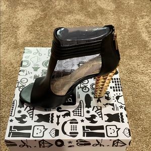Spiked heel brand new